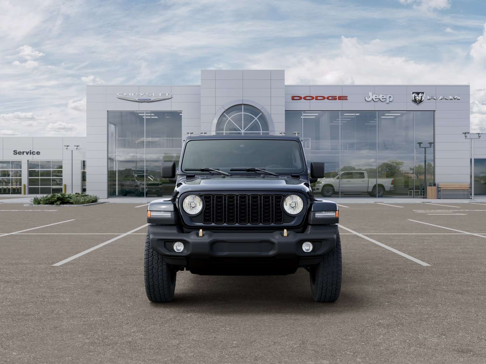 New 2026 Black Clear-Coat Exterior Paint Jeep 4-Door 85th Anniversary Edition image 6