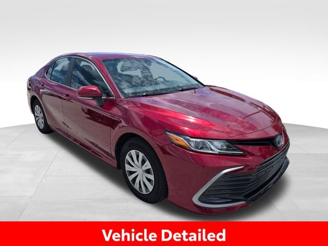 Used 2022 Red Toyota LE image 2