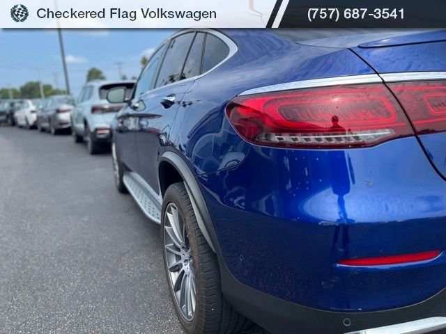Used 2021 Lunar Blue Mercedes-Benz GLC 300 Coupe 4MATIC® image 8