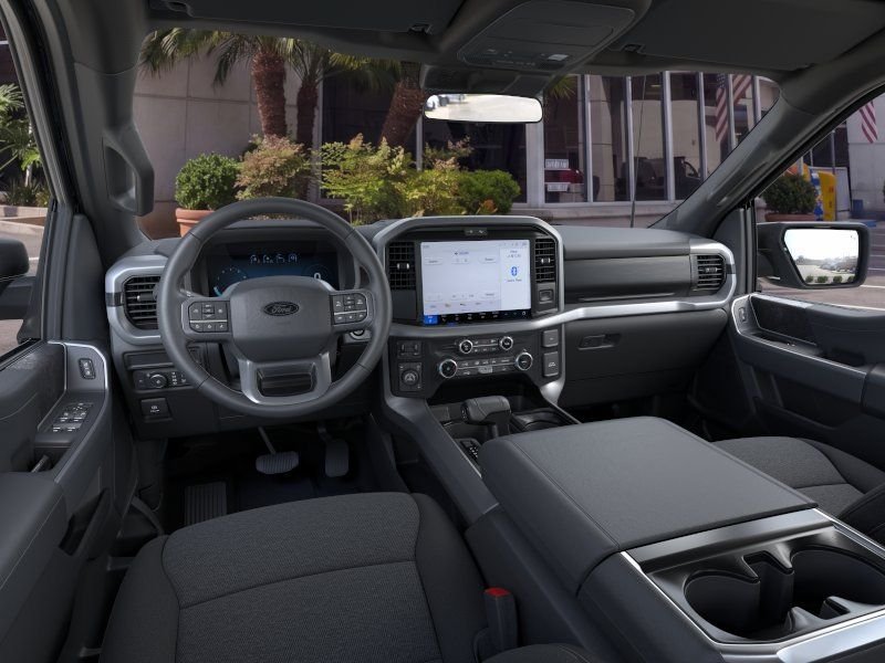New 2026 Agate Black Metallic Ford XLT image 9