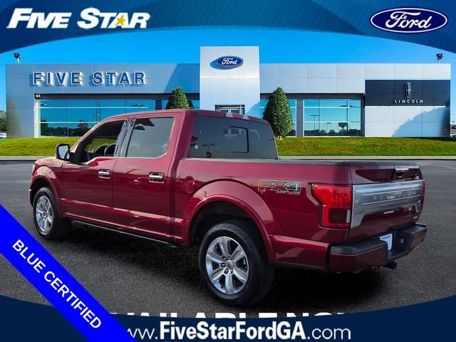Certified Used 2019 Ruby Red Metallic Ford Platinum image 5