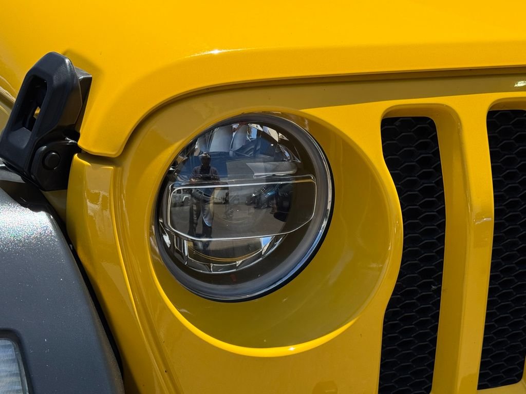 Used 2021 Yellow Jeep Unlimited Sport S image 3