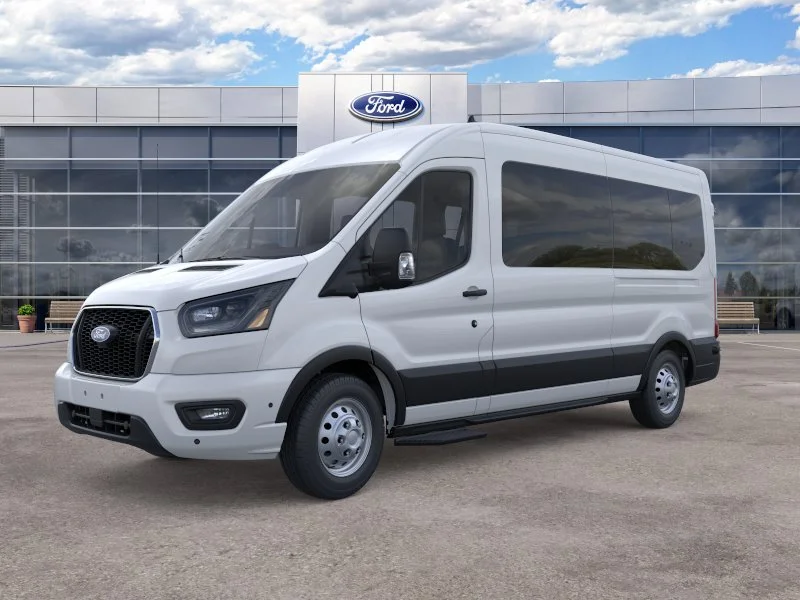 New 2026 Oxford White Ford Passenger Van XLT image 41