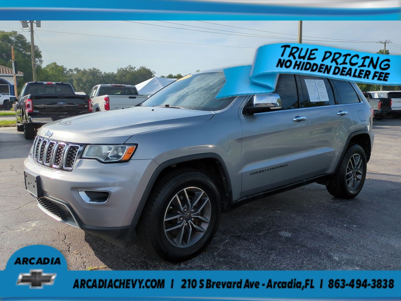 Used 2019 Billet Silver Metallic Clearcoat Jeep Limited image 8