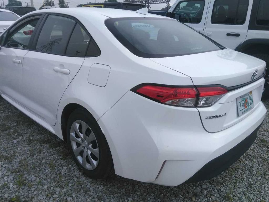 Used 2024 White Toyota LE image 8