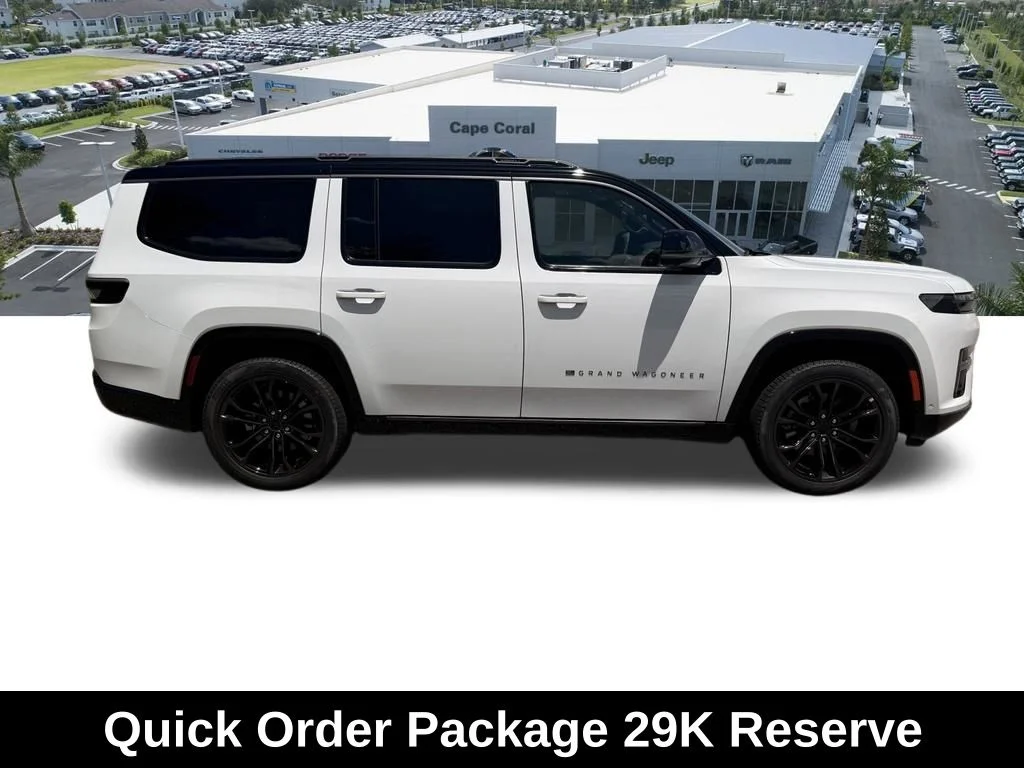 New 2026 Bright White Clear-Coat Exterior Paint Jeep Summit Reserve image 3