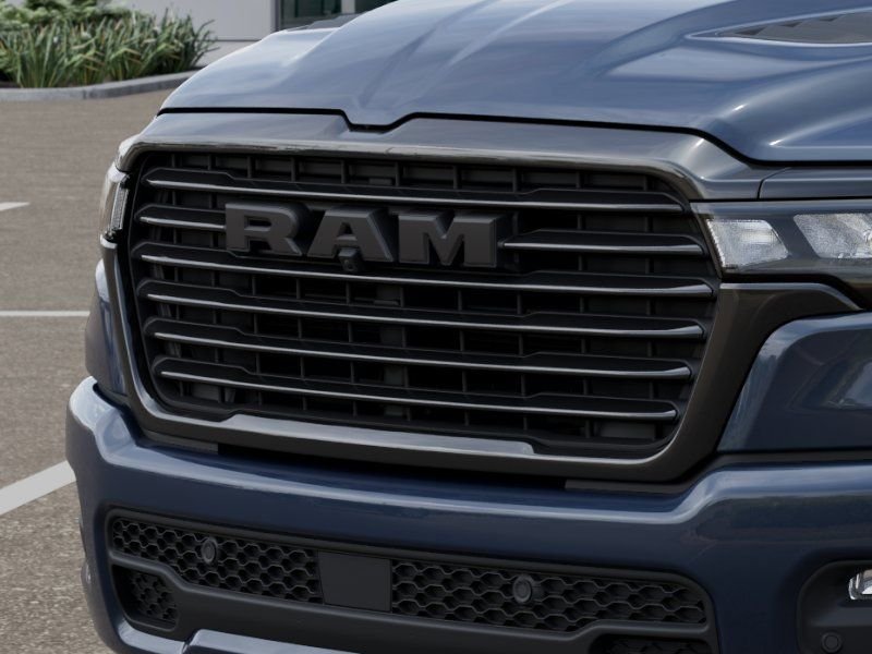 New 2026 Forged Blue Metallic Exterior Paint RAM Laramie image 11