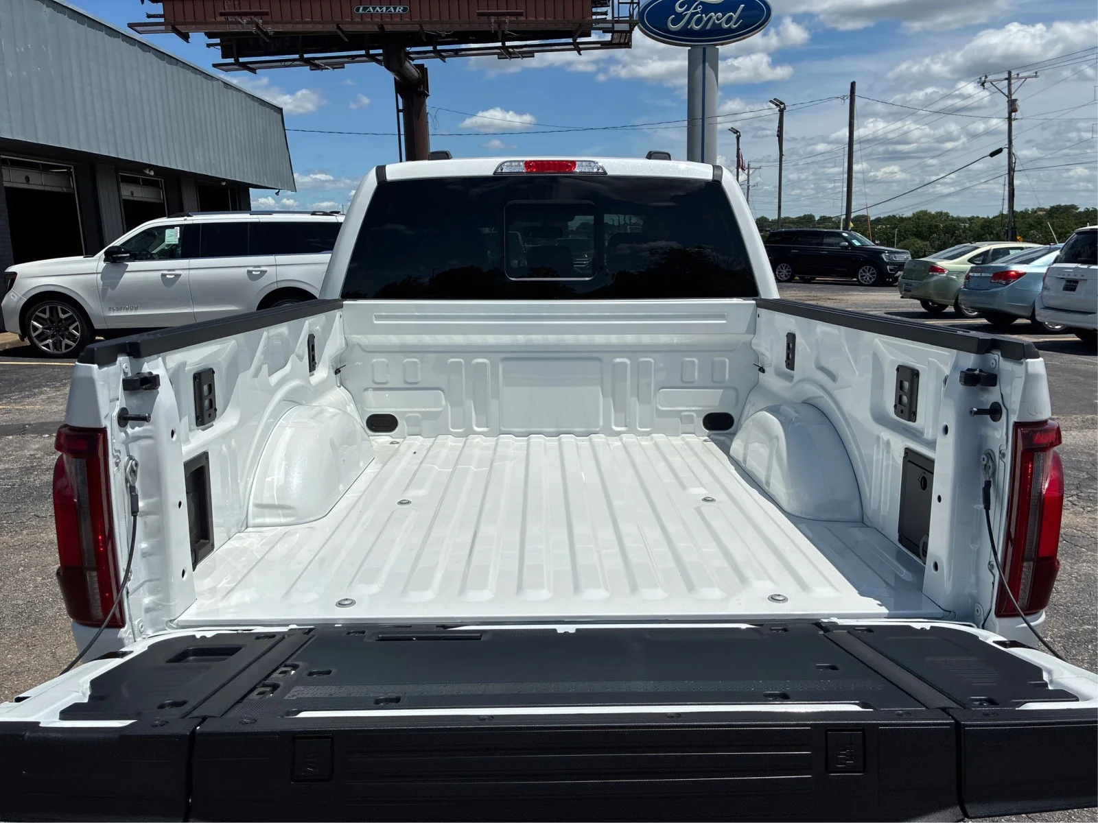 New 2026 Star White Metallic Tri-Coat Ford Lariat® image 11
