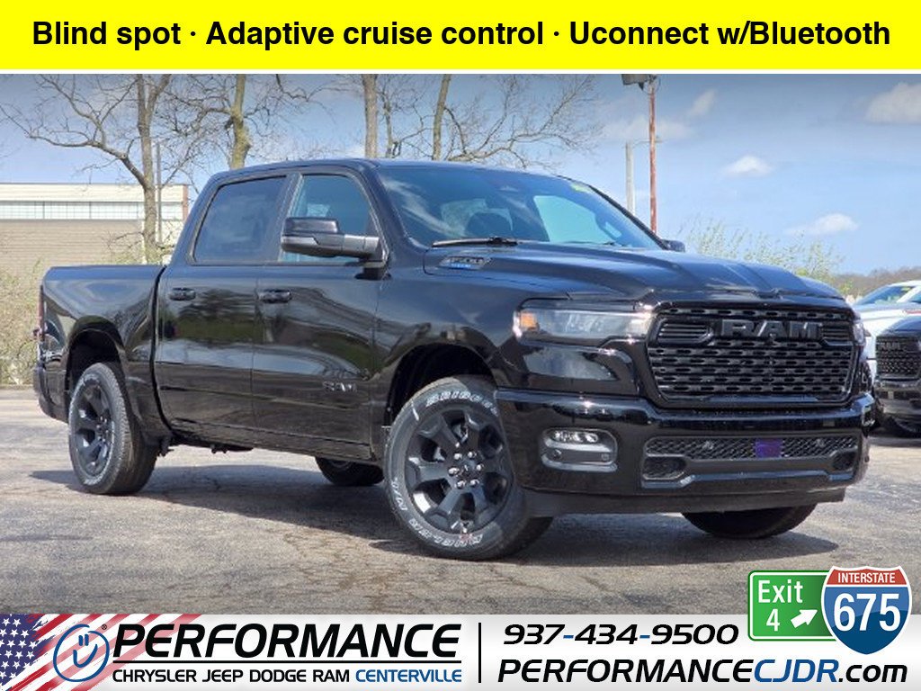 New 2026 Diamond Black Crystal Pearl-Coat Exterior Paint RAM Big Horn/Lone Star image 1