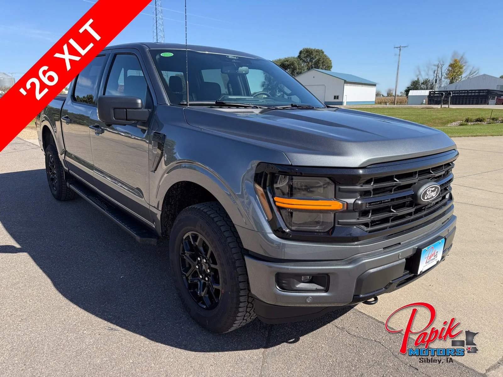 New 2026 Gray Metallic Ford XLT image 11