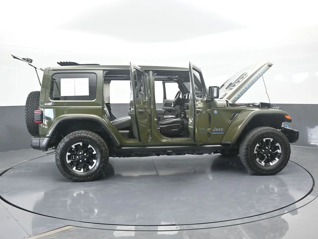 Used 2024 Sarge Green Clearcoat Jeep Rubicon 4xe image 81