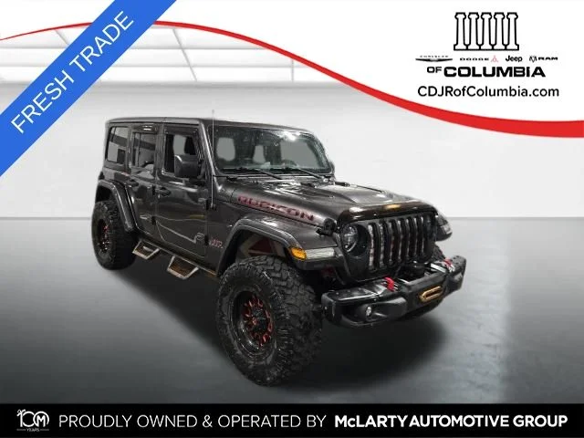 Used 2020 Gray Jeep Unlimited Rubicon image 1