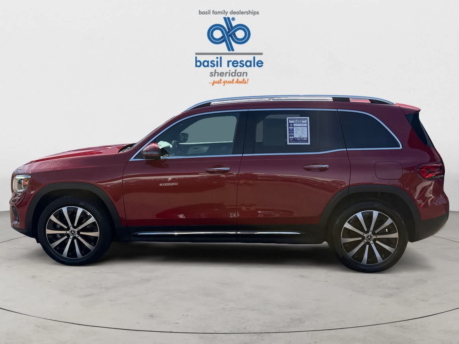 Used 2022 MANUFAKTUR Patagonia Red Metallic Mercedes-Benz GLB 250 image 3