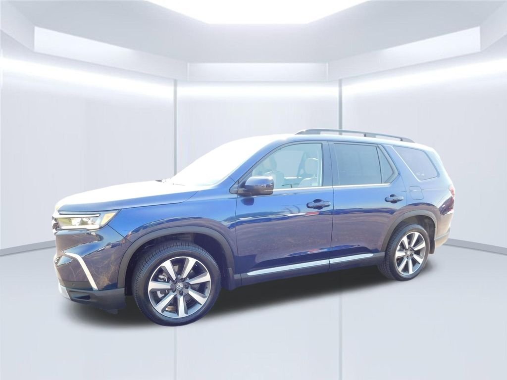 Certified Used 2024 Obsidian Blue Pearl Honda AWD TRG image 7