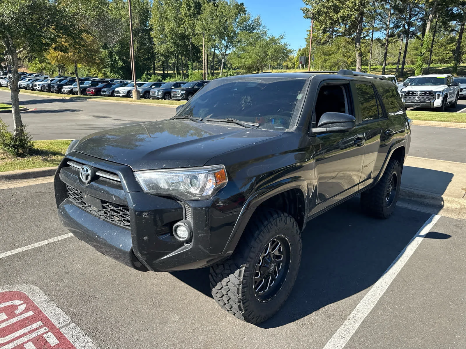 Used 2022 Midnight Black Metallic Toyota SR5 image 2