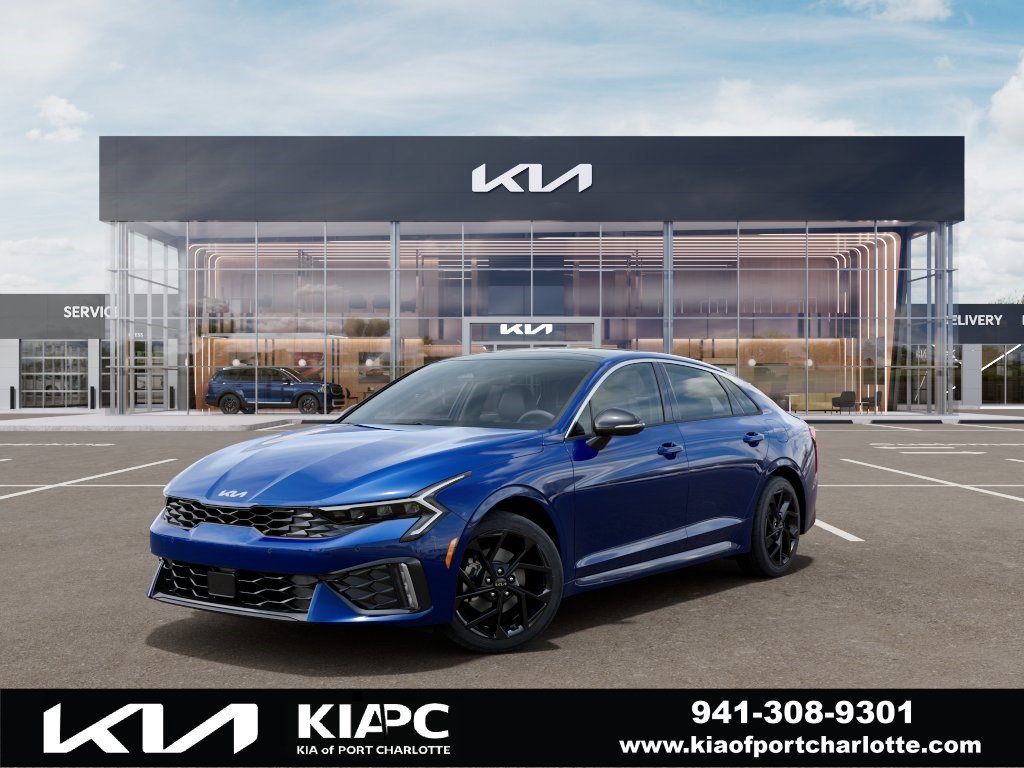New 2026 Yacht Blue Kia GT-Line AWD image 1
