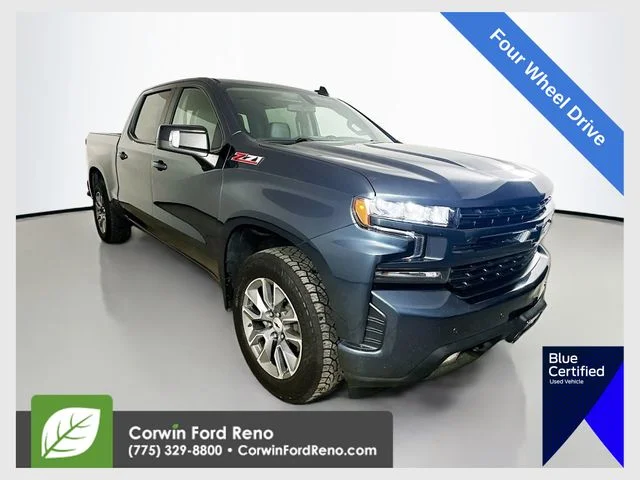 Certified Used 2021 Satin Steel Metallic Chevrolet RST image 1