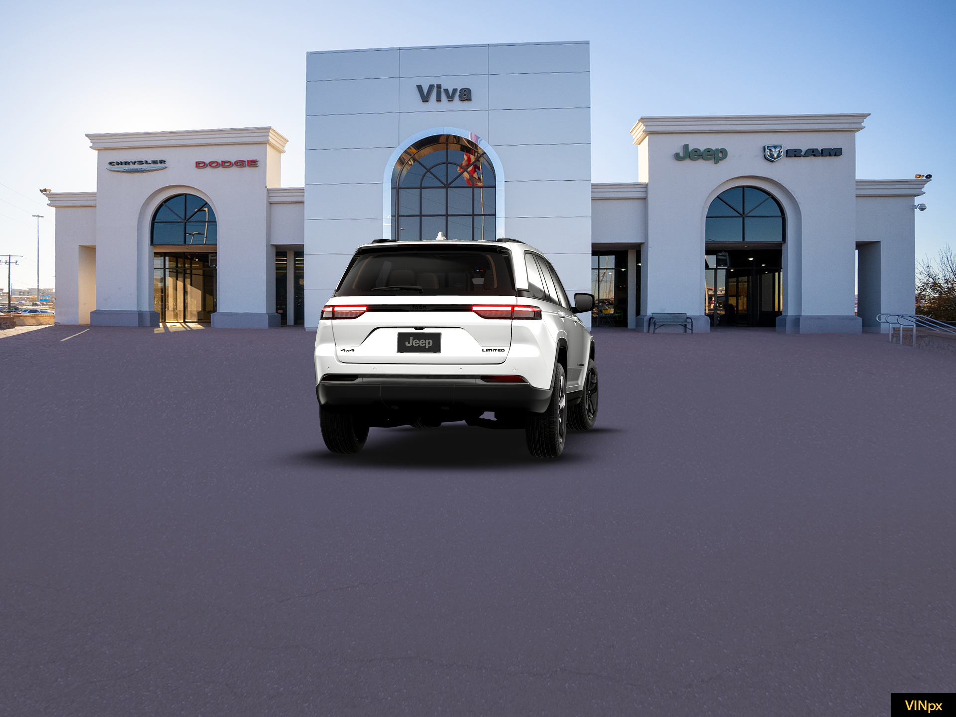 New 2026 Bright White Clear-Coat Exterior Paint Jeep Limited image 26