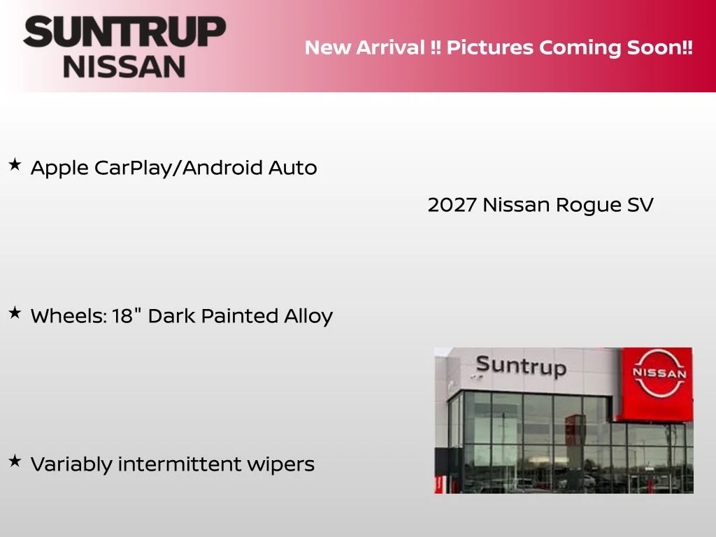 New 2027 Black Nissan SV image 6