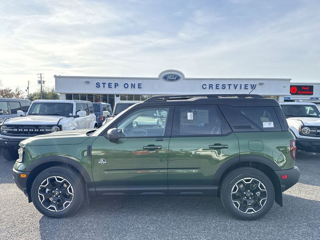 New 2025 Eruption Green Metallic Ford Outer Banks® image 8