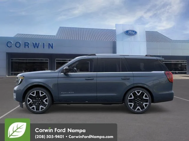 New 2026 Stone Blue Metallic Ford Platinum image 4