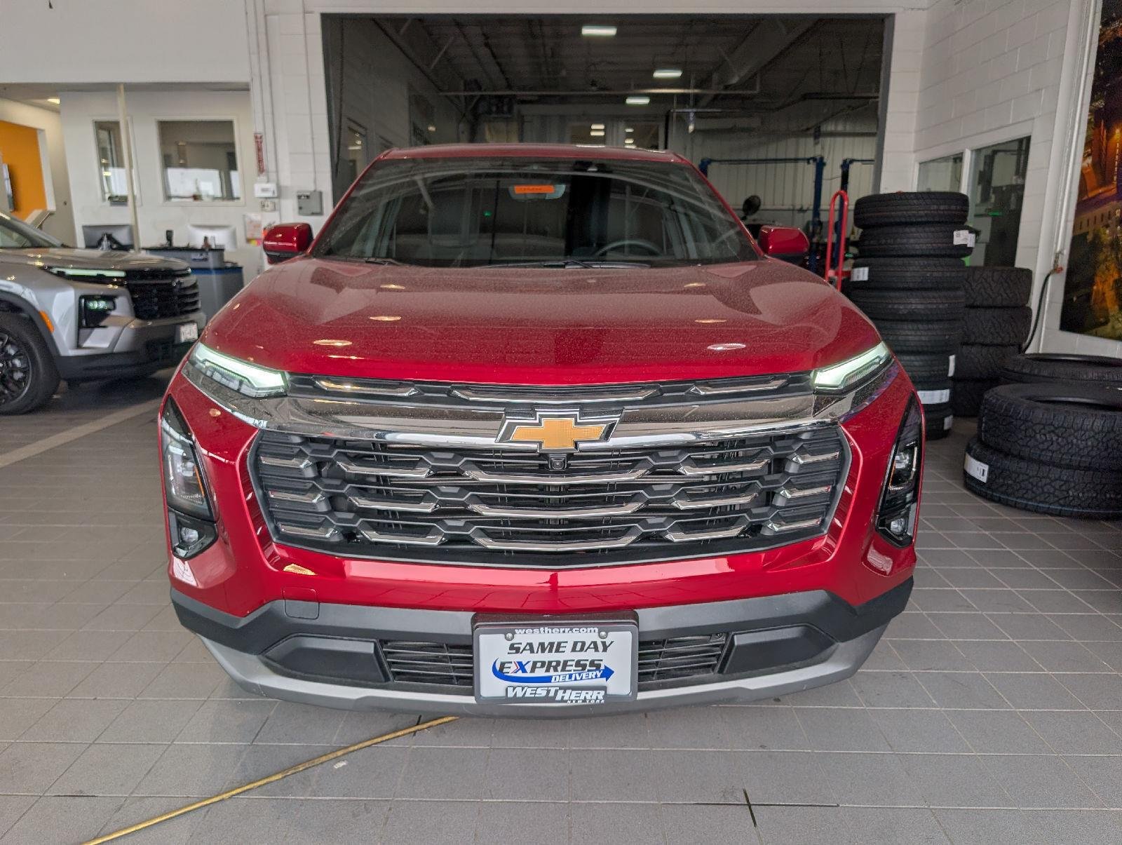 Used 2026 Radiant Red Tintcoat Chevrolet LT image 2
