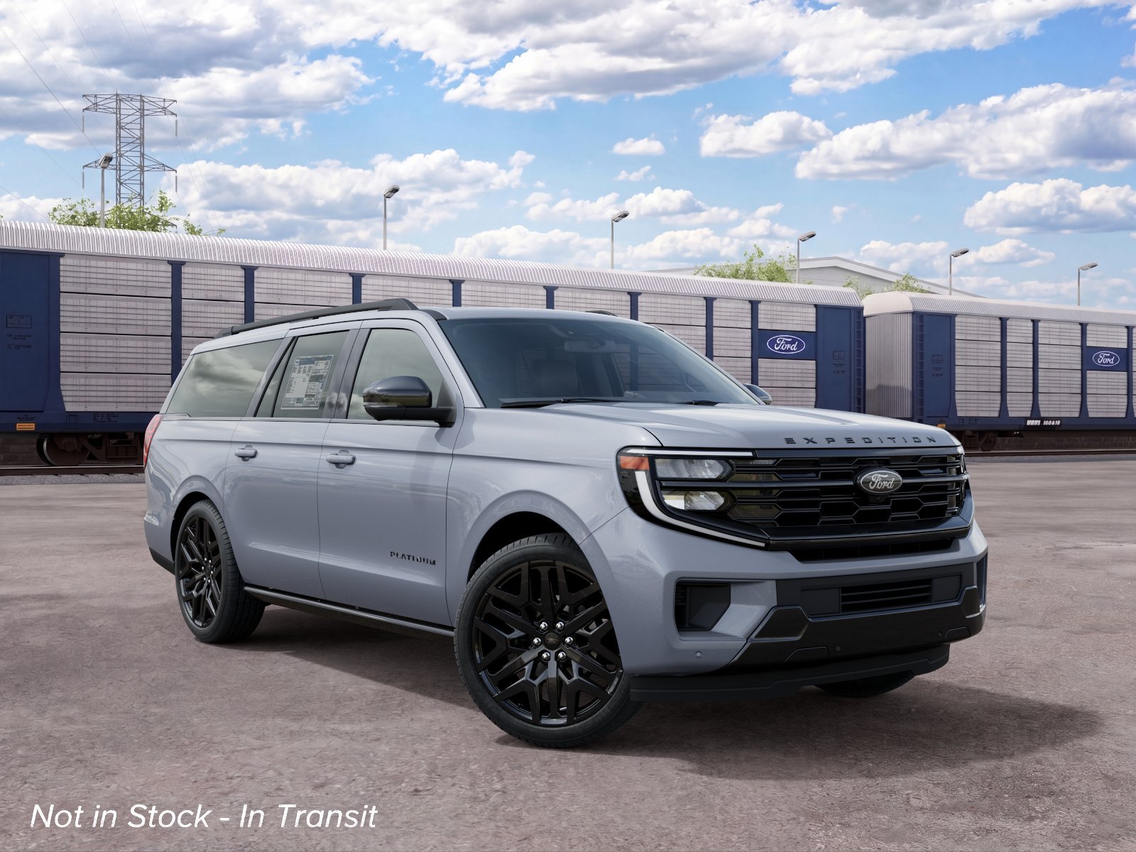 New 2027 Glacier Gray Metallic Tri-Coat Ford MAX Platinum image 4