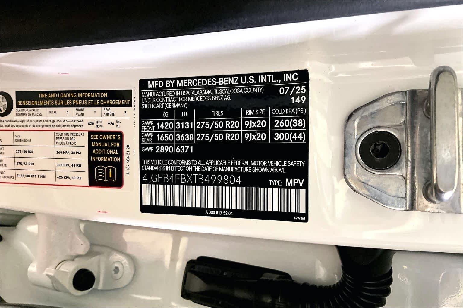 Certified Used 2026 Polar White Mercedes-Benz GLE 350 image 34