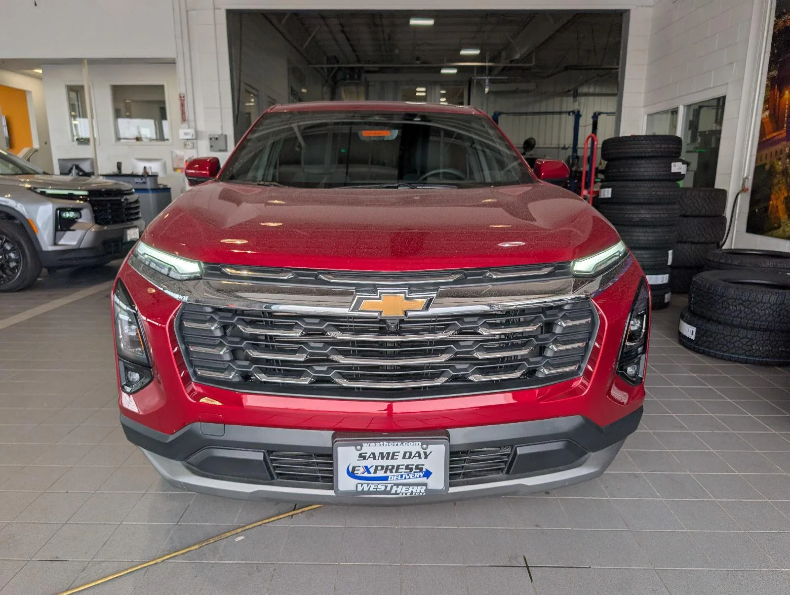 Used 2026 Radiant Red Tintcoat Chevrolet LT image 2