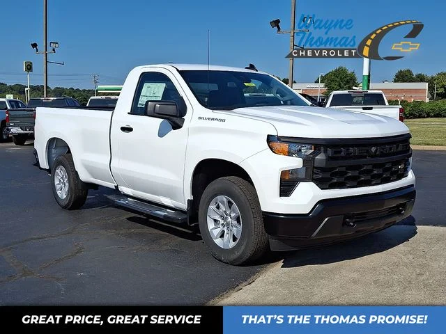 New 2025 White Chevrolet WT image 1