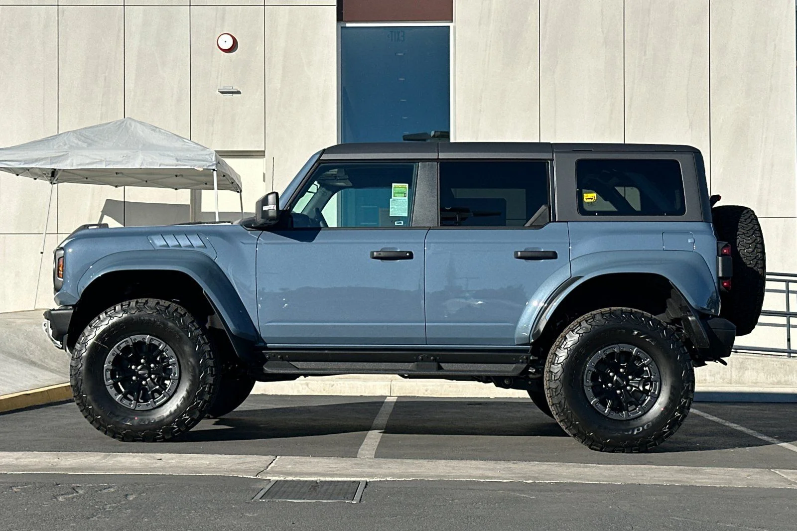 Used 2025 Azure Gray Metallic Ford Raptor image 6