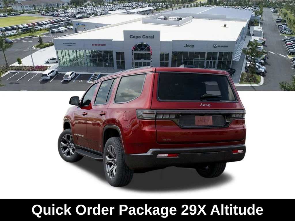 New 2026 Velvet Red Pearl-Coat Exterior Paint Jeep Limited Altitude image 3