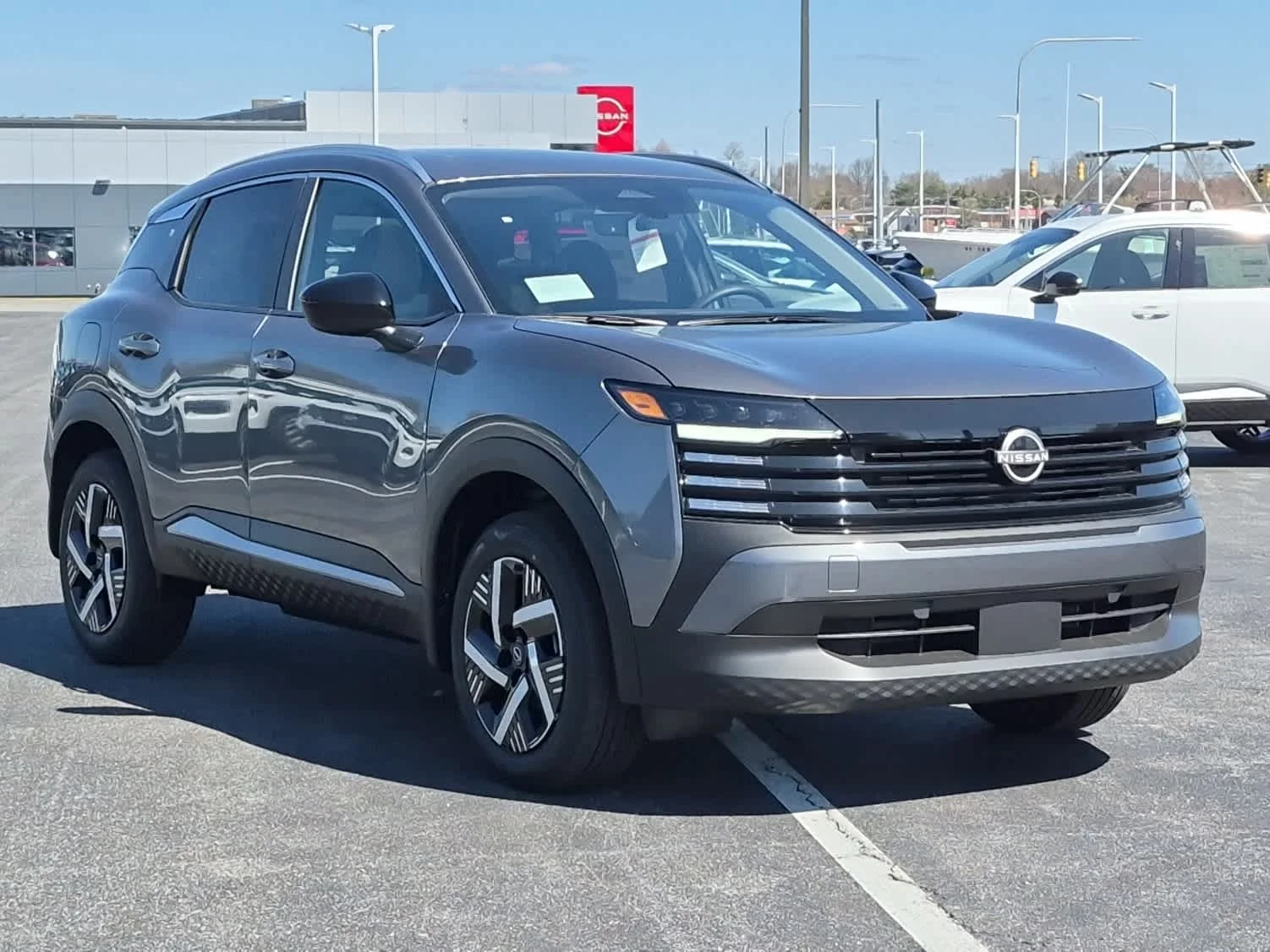 New 2026 Gun Metallic Nissan SV image 2