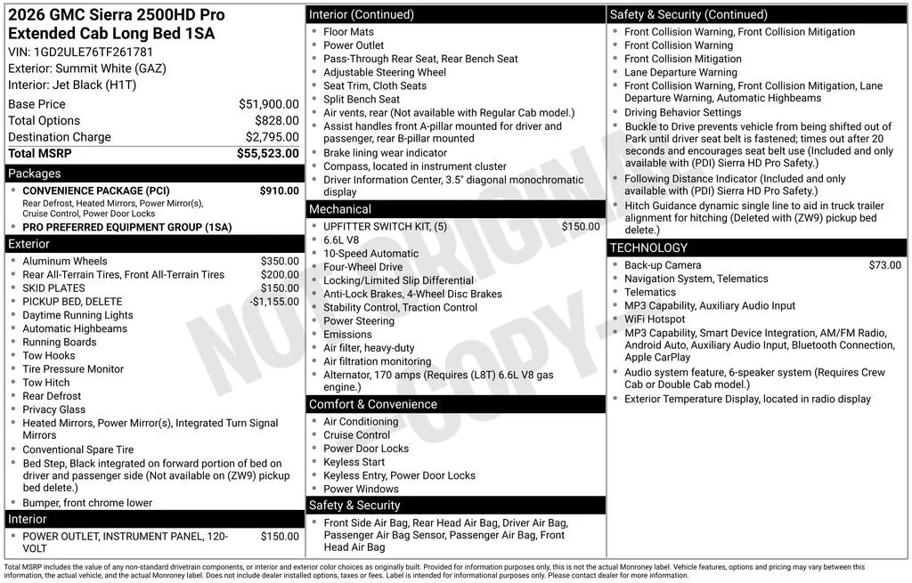 2026 GMC Sierra 2500HD Pro - Photo 48