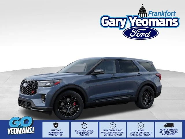 New 2027 Vapor Blue Metallic Ford ST image 1