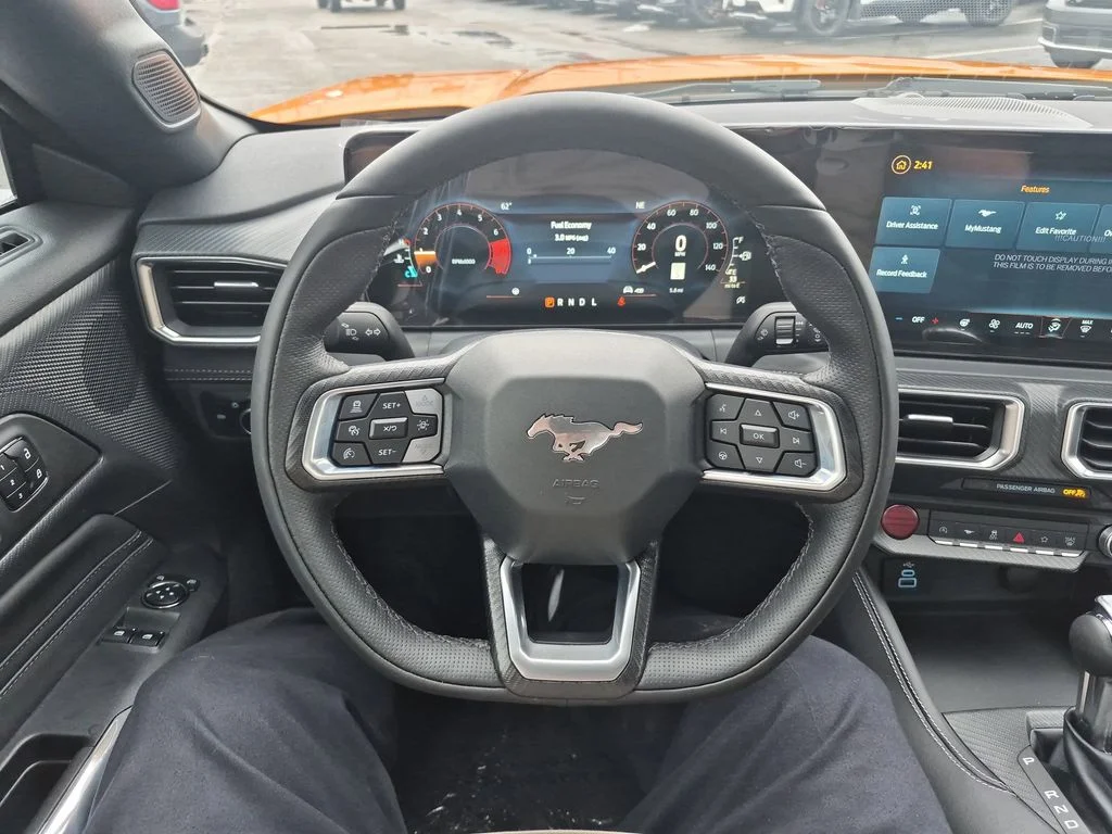 New 2026 Orange Fury Metallic Tri-coat Ford EcoBoost® Premium Fastback image 22