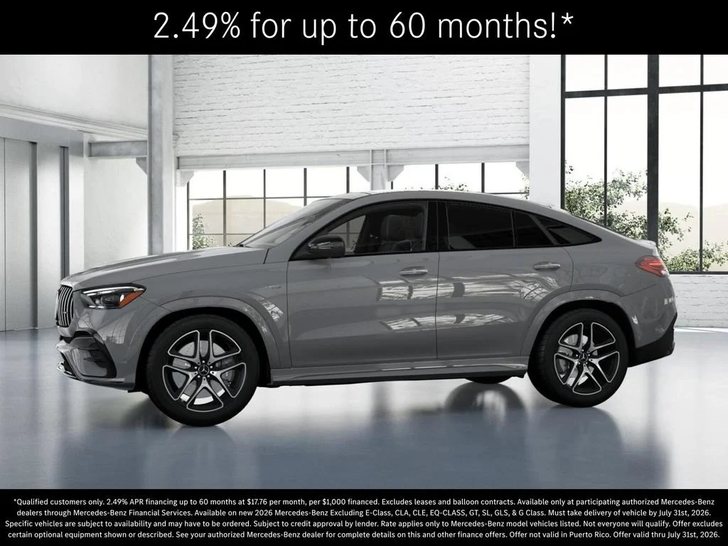 New 2026 MANUFAKTUR Alpine Grey Mercedes-Benz AMG® GLE 53 4MATIC+ Coupe image 78