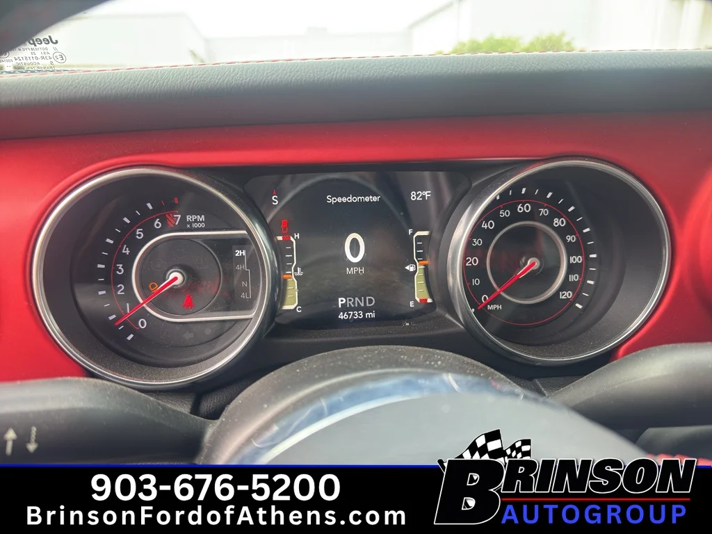 Used 2020 Granite Crystal Metallic Clearcoat Jeep Rubicon image 19