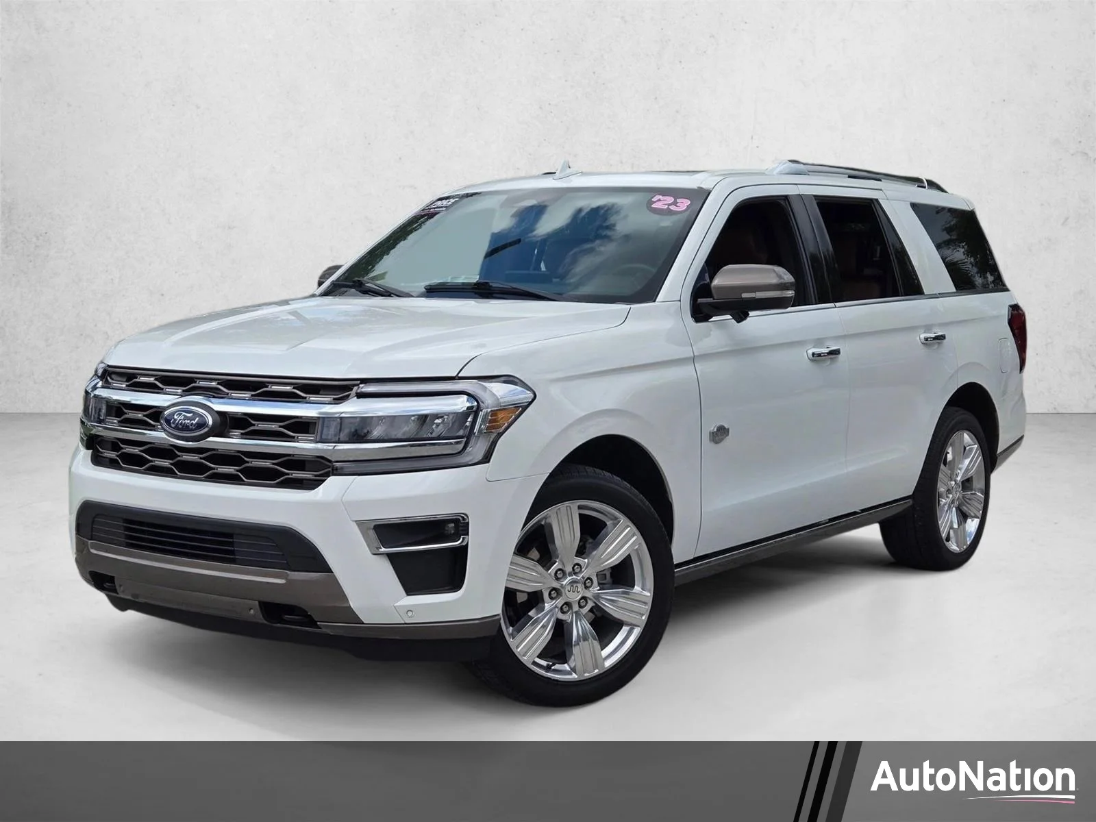 Used 2023 Star White Metallic Tri-Coat Ford King Ranch image 1