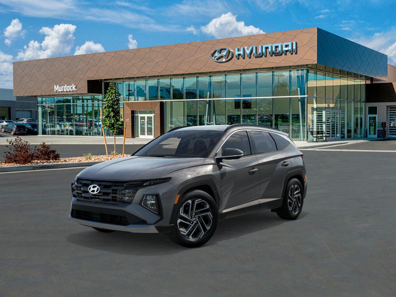 New 2026 Hampton Gray Hyundai SEL Plus AWD image 1