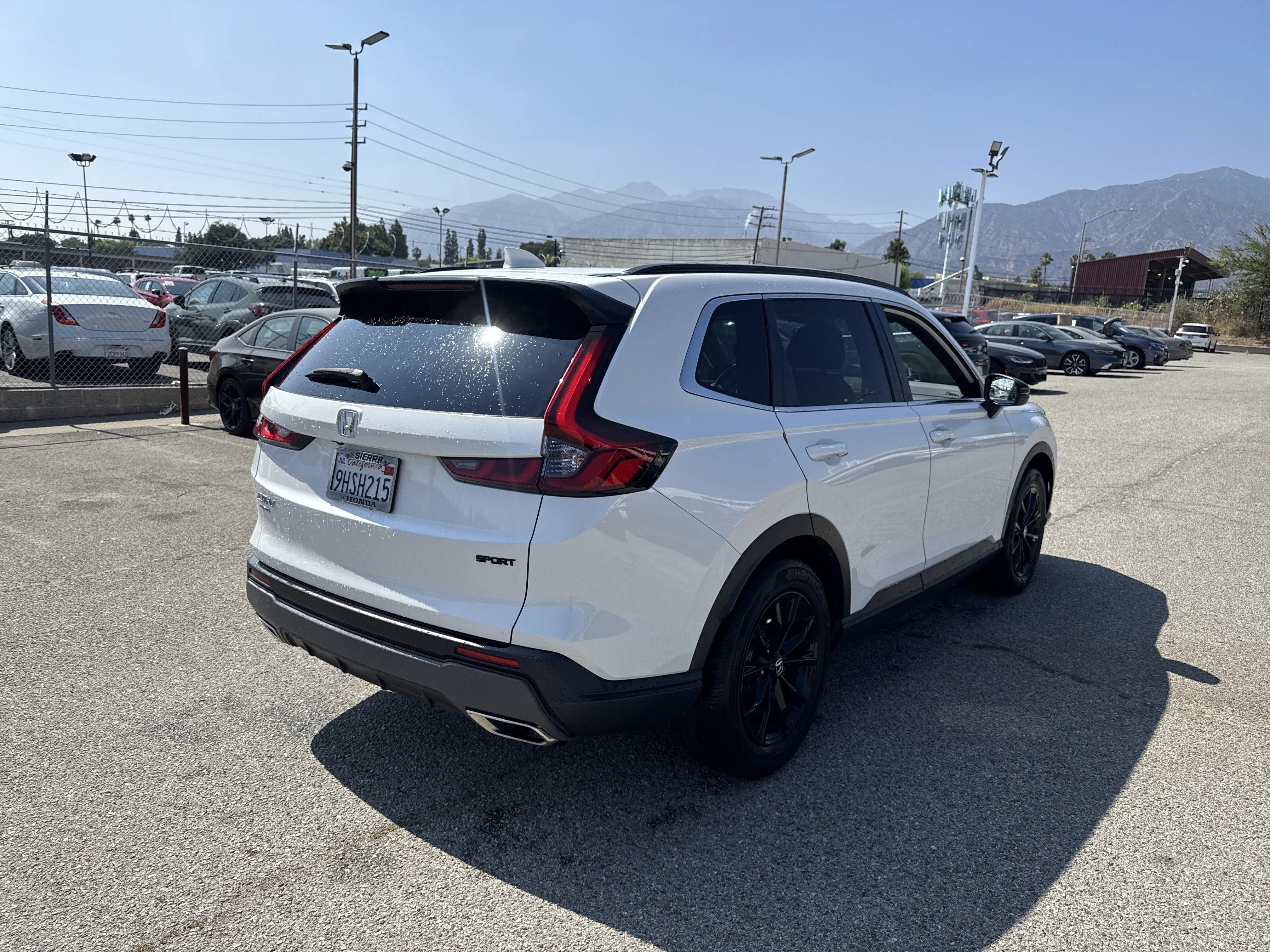 Used 2023 Platinum White Pearl Honda Sport image 10