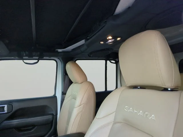 Used 2019 White Jeep Unlimited Sahara image 18