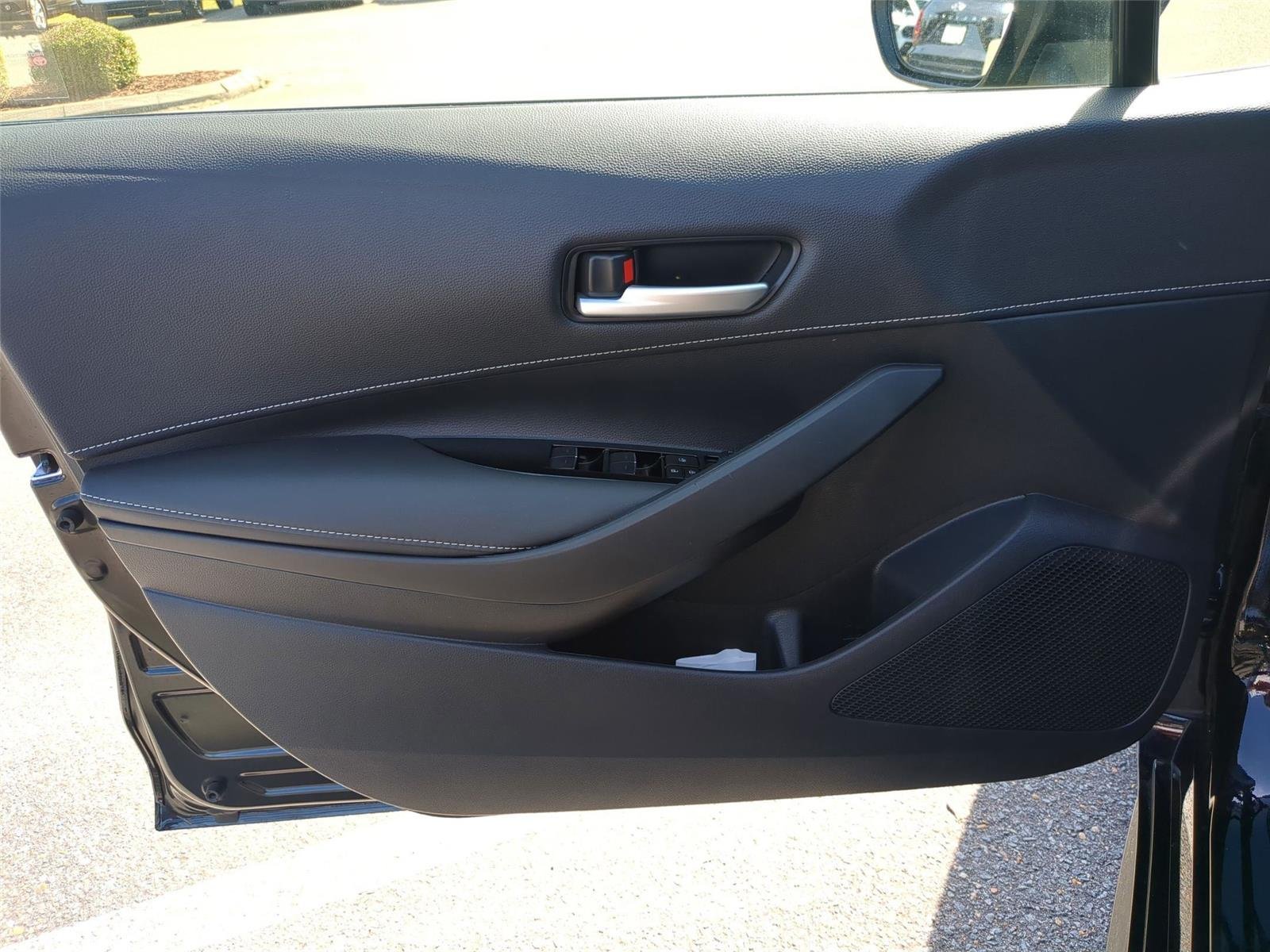 Used 2025 Midnight Black Metallic Toyota SE image 12