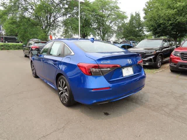 Certified Used 2023 Aegean Blue Metallic Honda EX image 4