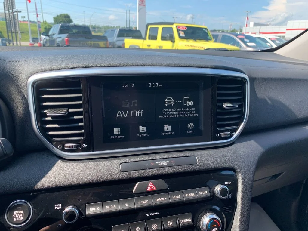 Used 2021 Blue Kia EX image 20