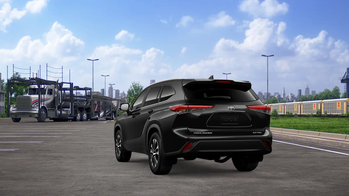 New 2026 Midnight Black Metallic Toyota XLE image 7