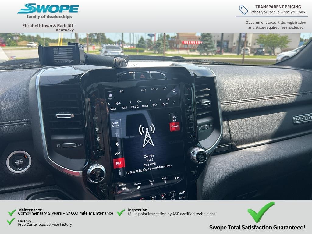 Used 2020 Bright White Clearcoat Ram Laramie image 20