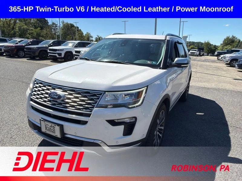 Used 2018 White Ford Platinum image 2