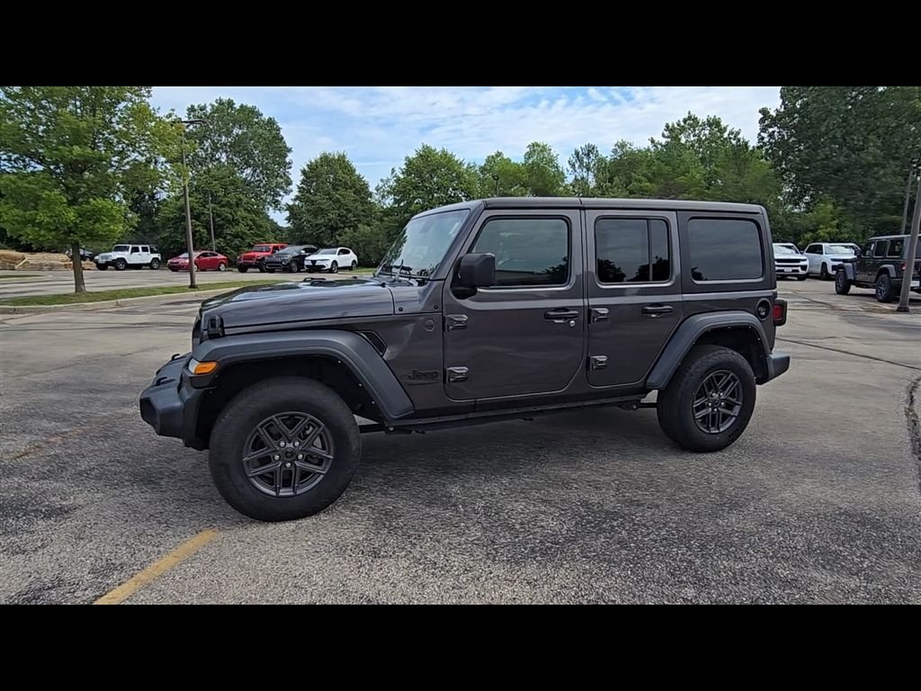 Certified Used 2024 Gray Jeep Sport S image 4