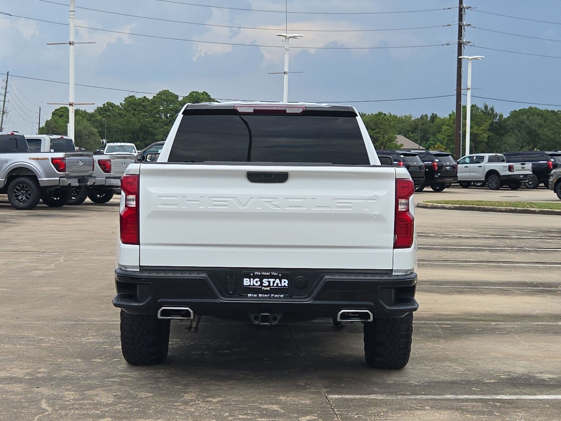 Used 2023 Summit White Chevrolet Custom Trail Boss image 4